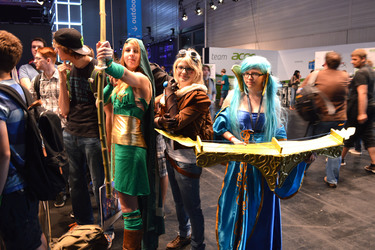Gamescom Besucher