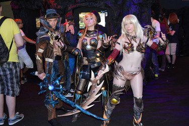 Gamescom Besucher