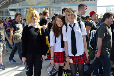 Gamescom Besucher