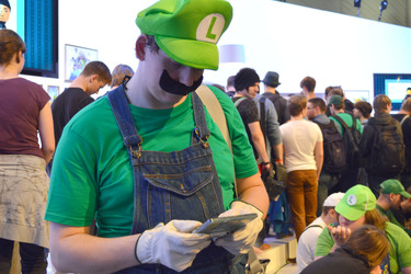 Gamescom Besucher