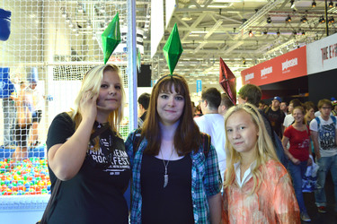 Gamescom Besucher
