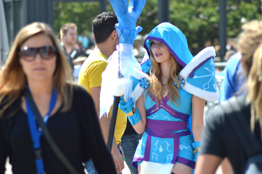 Gamescom Besucher