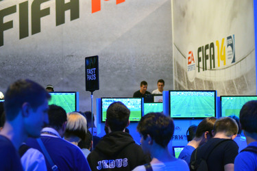 Gamescom Besucher