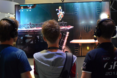 Gamescom Besucher