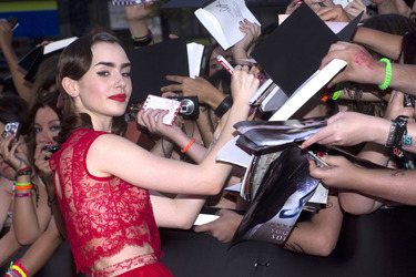'Chroniken der Unterwelt - City of Bones' Premiere, madrid