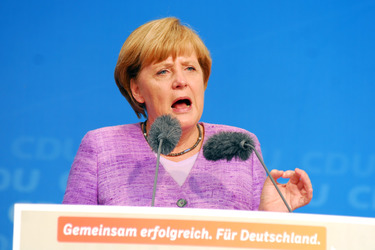 CDU Wahlkampfveranstaltung, Recklinghausen