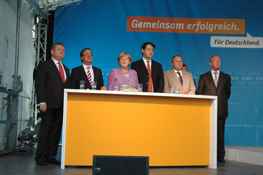 CDU Wahlkampfveranstaltung, Recklinghausen