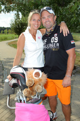 Sven Ottke mit Ehefrau Monic Frank