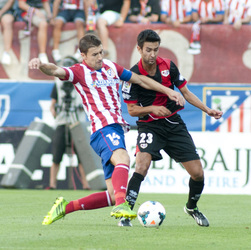 Liga BBVA Match Atlético Madrid gegen Rayo Vallecano, Madrid