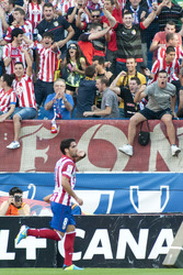 Liga BBVA Match Atlético Madrid gegen Rayo Vallecano, Madrid