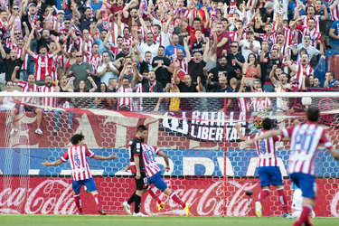 Liga BBVA Match Atlético Madrid gegen Rayo Vallecano, Madrid