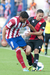 Liga BBVA Match Atlético Madrid gegen Rayo Vallecano, Madrid