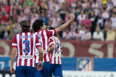 Liga BBVA Match Atlético Madrid gegen Rayo Vallecano, Madrid