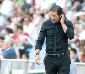 Liga BBVA Match Atlético Madrid gegen Rayo Vallecano, Madrid