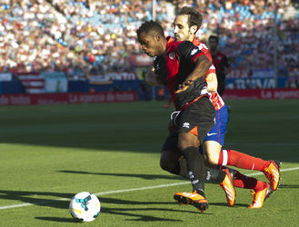 Liga BBVA Match Atlético Madrid gegen Rayo Vallecano, Madrid