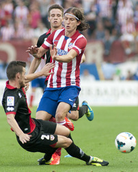 Liga BBVA Match Atlético Madrid gegen Rayo Vallecano, Madrid