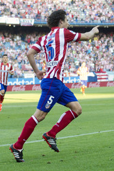 Liga BBVA Match Atlético Madrid gegen Rayo Vallecano, Madrid