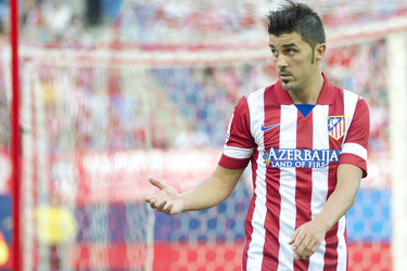 Liga BBVA Match Atlético Madrid gegen Rayo Vallecano, Madrid