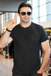 Ankunft von Hugh Jackman Arrives in Japan