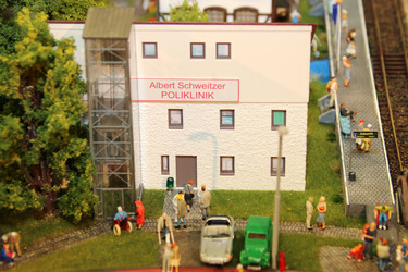 Grünen Wahlkamp en Minature, Hamburg