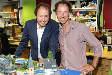 Grünen Wahlkamp en Minature, Hamburg