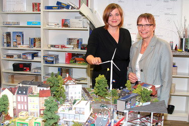 Grünen Wahlkamp en Minature, Hamburg