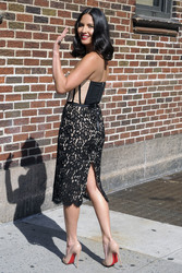 Olivia Munn bei der 'Late Show with David Letterman', New York