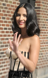 Olivia Munn bei der 'Late Show with David Letterman', New York