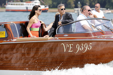 Auf dem Weg zum 'Gravity' Photocall, Biennale 2013