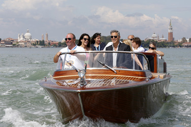 Auf dem Weg zum 'Gravity' Photocall, Biennale 2013