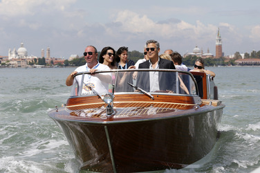 Auf dem Weg zum 'Gravity' Photocall, Biennale 2013
