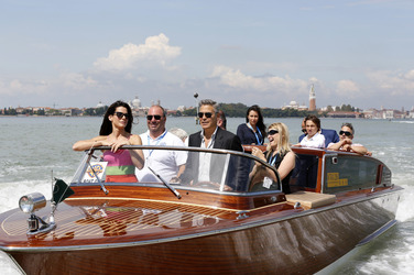 Auf dem Weg zum 'Gravity' Photocall, Biennale 2013