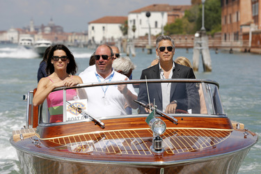 Auf dem Weg zum 'Gravity' Photocall, Biennale 2013