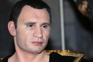 Präsentation der Wachsfigur von Vitali Klitschko, Hamburg