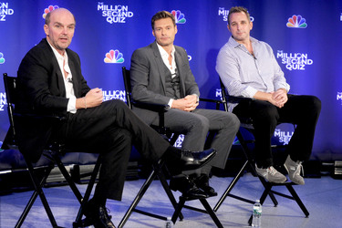 'The Million Second Quiz' Pressekonferenz, New York