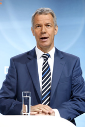 Pressekonferenz zum TV-Duell, Berlin