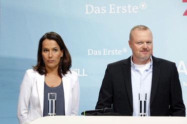 Pressekonferenz zum TV-Duell, Berlin