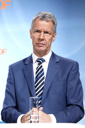 Pressekonferenz zum TV-Duell, Berlin