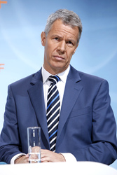 Pressekonferenz zum TV-Duell, Berlin