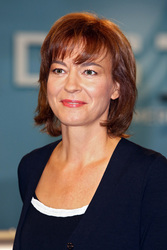 Vorbesichtigung des TV-Duell-Studios, Berlin
