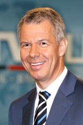 Vorbesichtigung des TV-Duell-Studios, Berlin