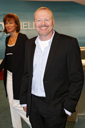 Vorbesichtigung des TV-Duell-Studios, Berlin