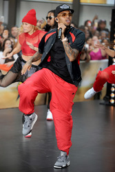 Chris Brown in der NBC-Show 'Today', New York