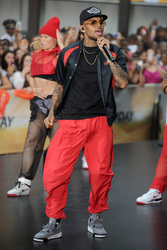 Chris Brown in der NBC-Show 'Today', New York