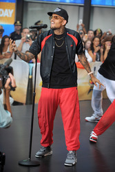 Chris Brown in der NBC-Show 'Today', New York