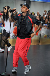Chris Brown in der NBC-Show 'Today', New York