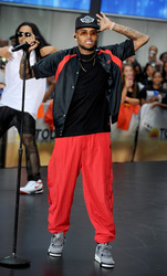 Chris Brown in der NBC-Show 'Today', New York