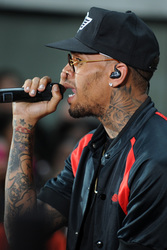 Chris Brown in der NBC-Show 'Today', New York