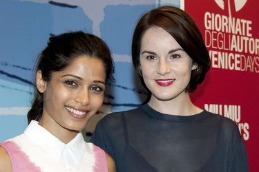 Michelle Dockery auf der Biennale 2013