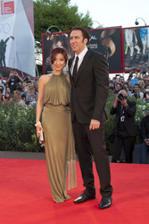 Nicolas Cage mit Ehefrau Alice Kim
